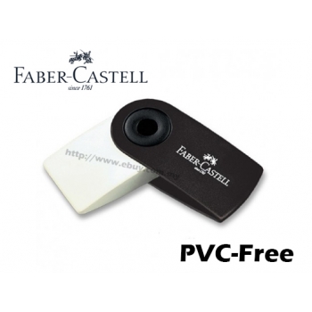 Faber Castell SLEEVE PVC Free Eraser Black